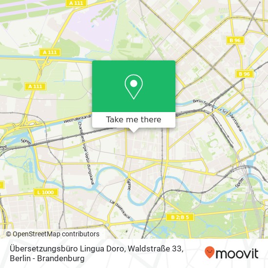 Übersetzungsbüro Lingua Doro, Waldstraße 33 map