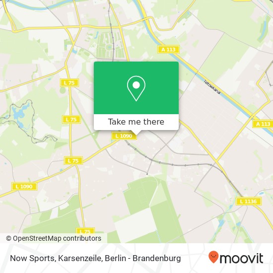 Now Sports, Karsenzeile map