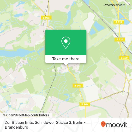 Zur Blauen Ente, Schildower Straße 3 map