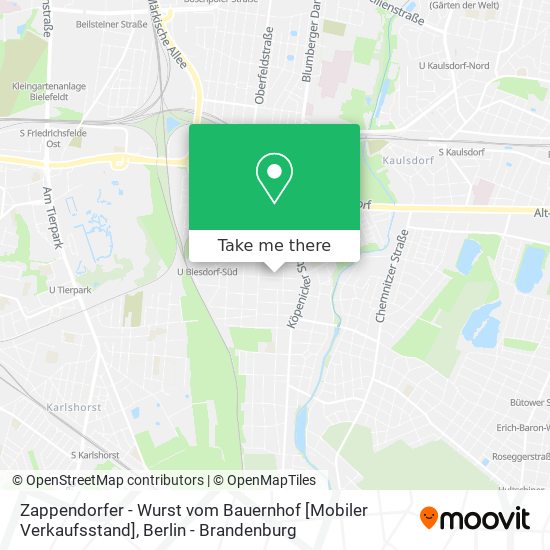 Zappendorfer - Wurst vom Bauernhof [Mobiler Verkaufsstand] map