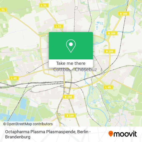 Octapharma Plasma Plasmaspende map