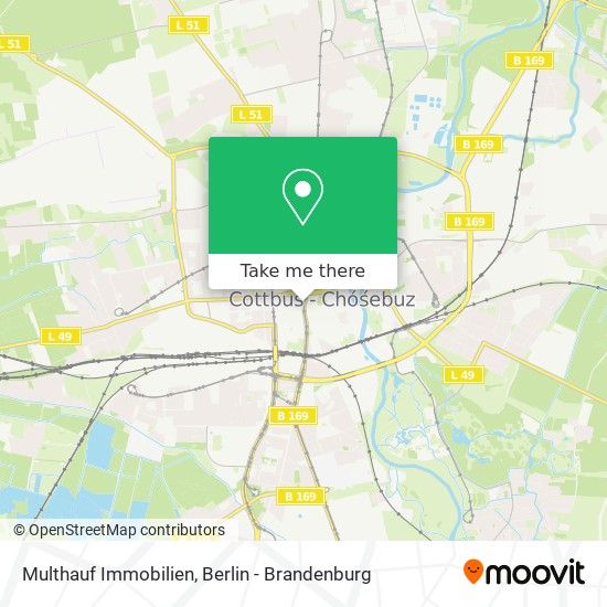 Multhauf Immobilien map