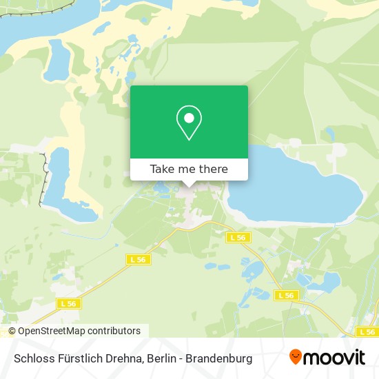 Schloss Fürstlich Drehna map