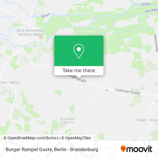 Карта Burger Rumpel Guste