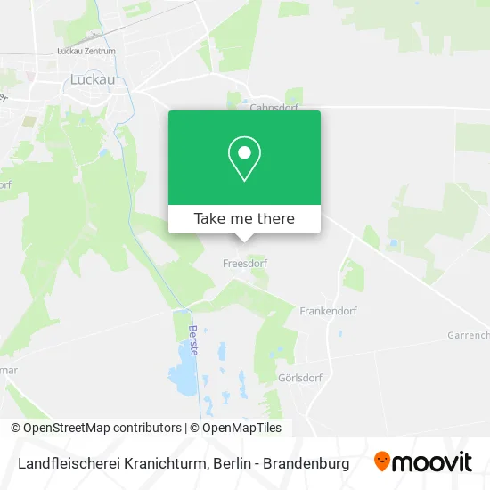 Карта Landfleischerei Kranichturm