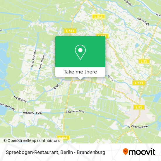 Карта Spreebogen-Restaurant