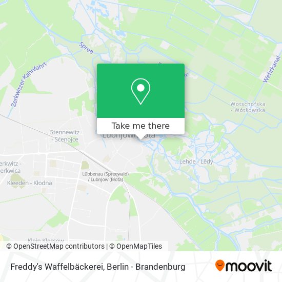 Freddy's Waffelbäckerei map