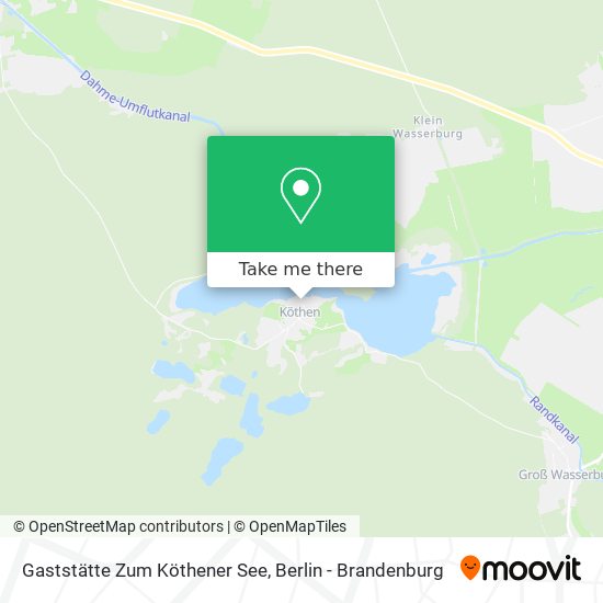 Gaststätte Zum Köthener See map
