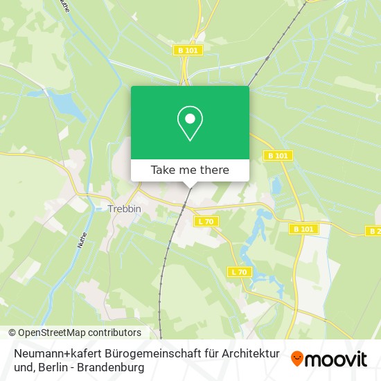 Neumann+kafert Bürogemeinschaft für Architektur und map