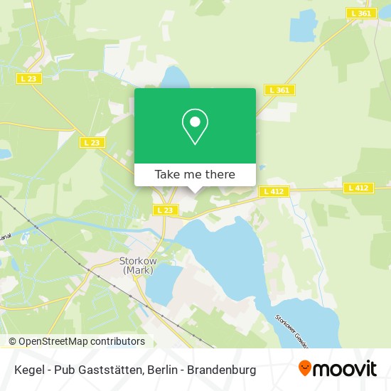 Kegel - Pub Gaststätten map