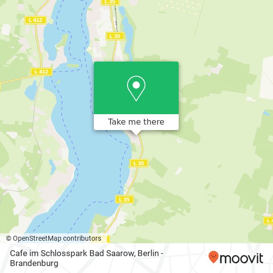 Cafe im Schlosspark Bad Saarow map