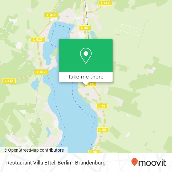 Restaurant Villa Ettel map