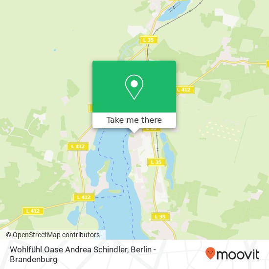 Карта Wohlfühl Oase Andrea Schindler