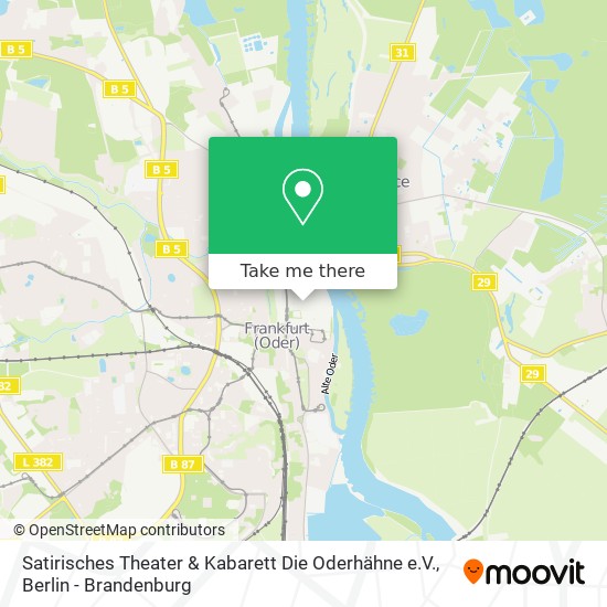 Satirisches Theater & Kabarett Die Oderhähne e.V. map