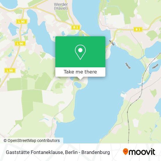 Gaststätte Fontaneklause map