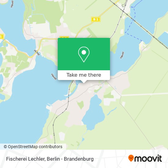 Fischerei Lechler map