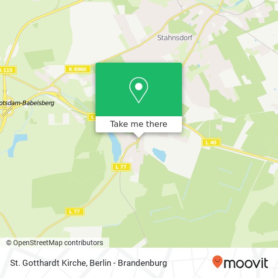 St. Gotthardt Kirche map