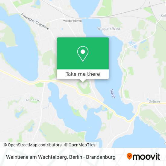 Weintiene am Wachtelberg map