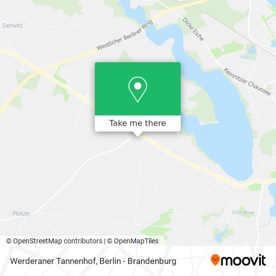 Werderaner Tannenhof map