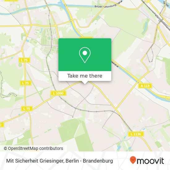 Карта Mit Sicherheit Griesinger