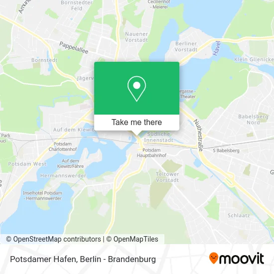 Potsdamer Hafen map