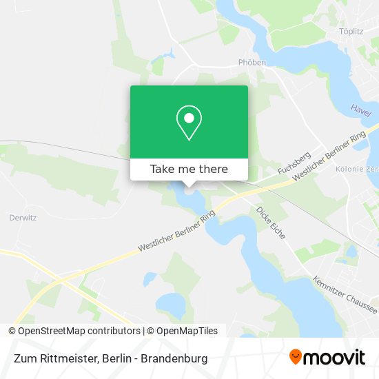 Zum Rittmeister map