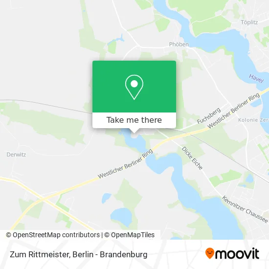 Карта Zum Rittmeister