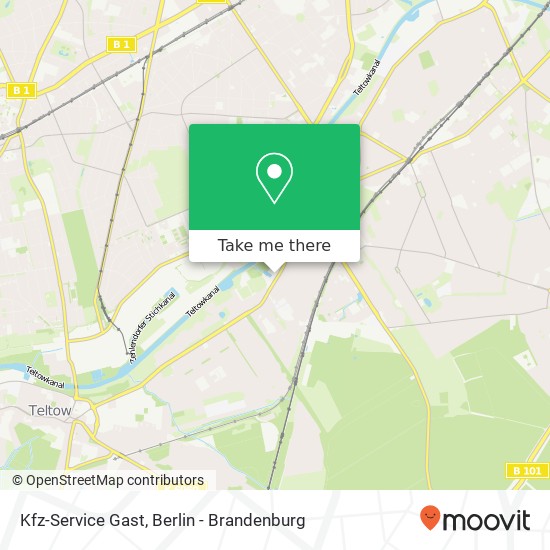 Kfz-Service Gast map