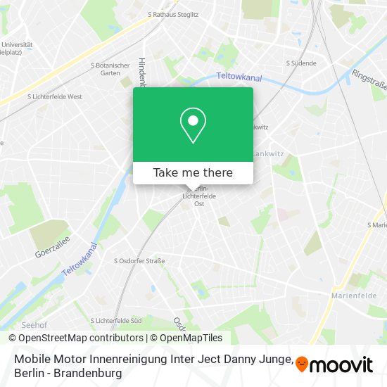 Mobile Motor Innenreinigung Inter Ject  Danny Junge map