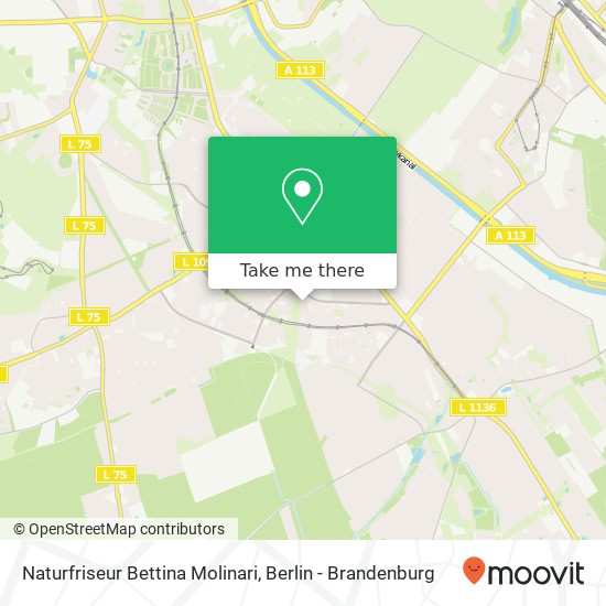 Naturfriseur Bettina Molinari map