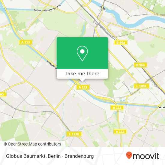 Globus Baumarkt map