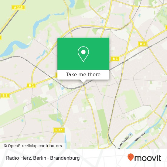 Radio Herz map