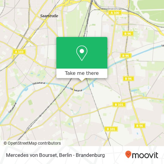 Mercedes von Bourset map