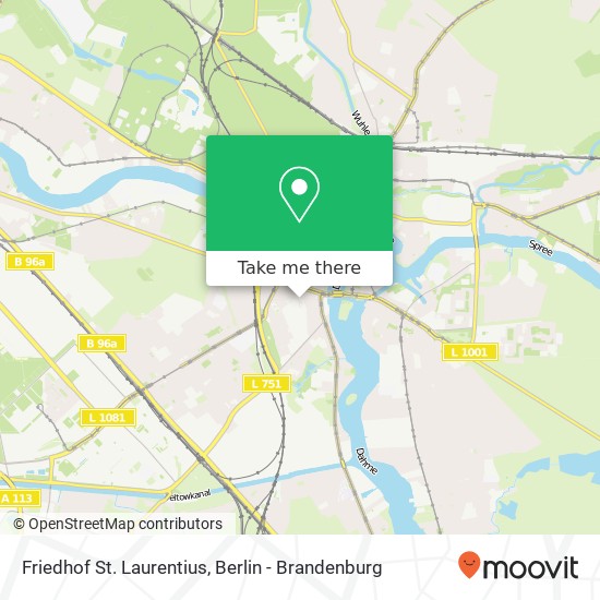 Friedhof St. Laurentius map