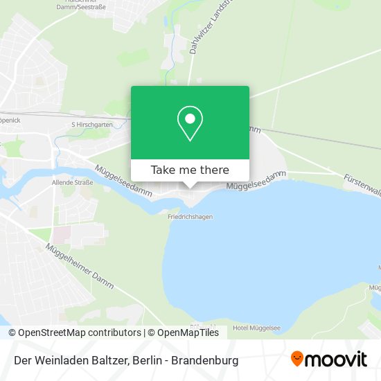 Der Weinladen Baltzer map