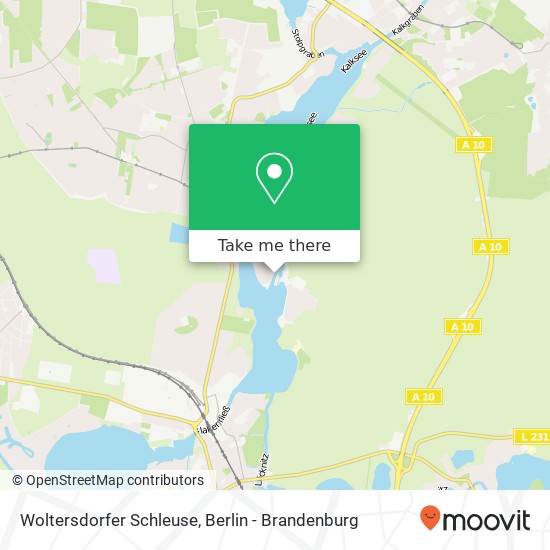 Карта Woltersdorfer Schleuse