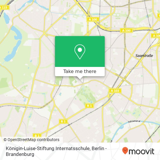 Königin-Luise-Stiftung Internatsschule map