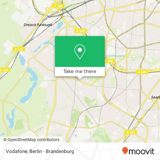 Vodafone map