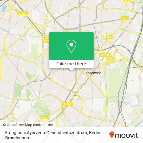 Frangipani  Ayurveda-Gesundheitszentrum map