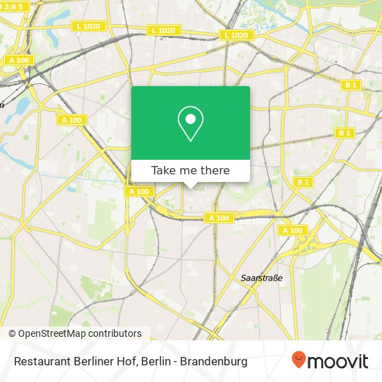 Restaurant Berliner Hof map