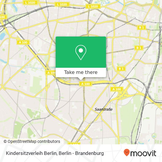Kindersitzverleih Berlin map