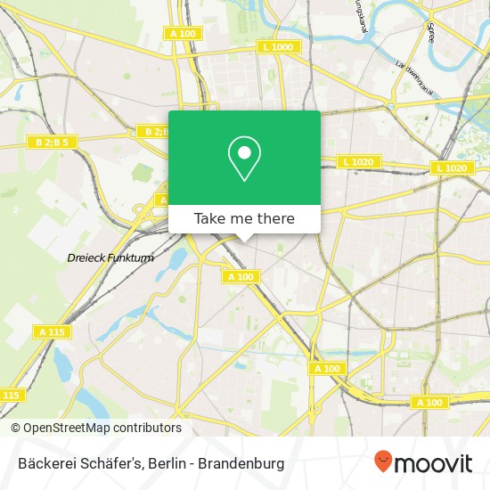 Bäckerei Schäfer's map