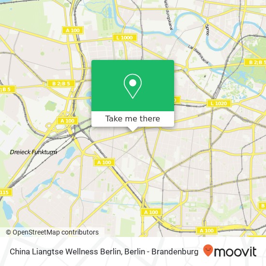 China Liangtse Wellness Berlin map