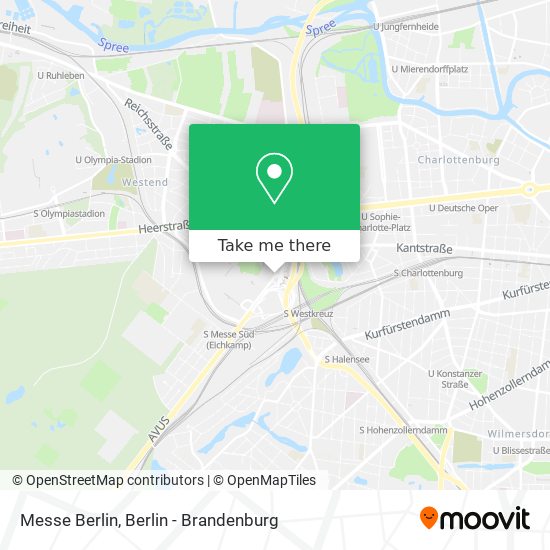 Messe Berlin map