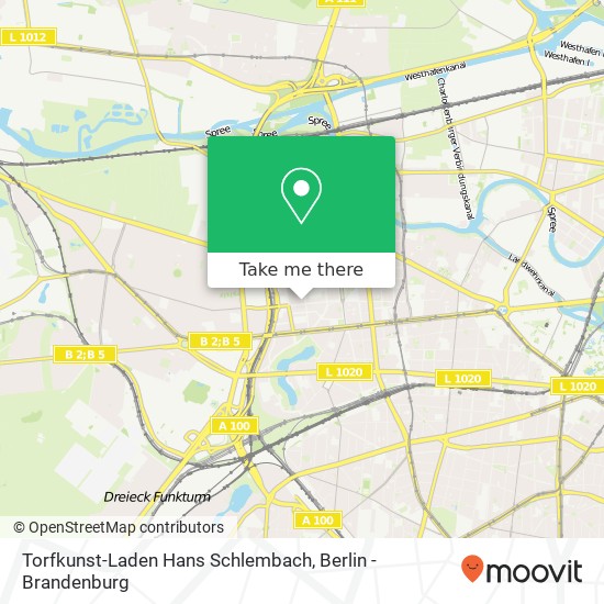 Карта Torfkunst-Laden Hans Schlembach