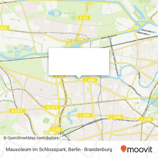 Mausoleum im Schlosspark map