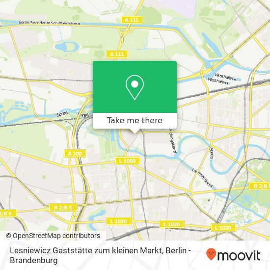 Lesniewicz Gaststätte zum kleinen Markt map