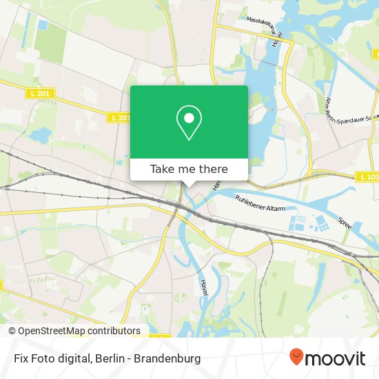 Fix Foto digital map