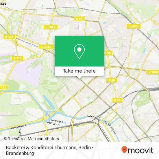 Bäckerei & Konditorei Thürmann map
