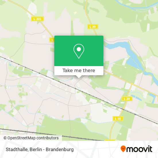 Stadthalle map